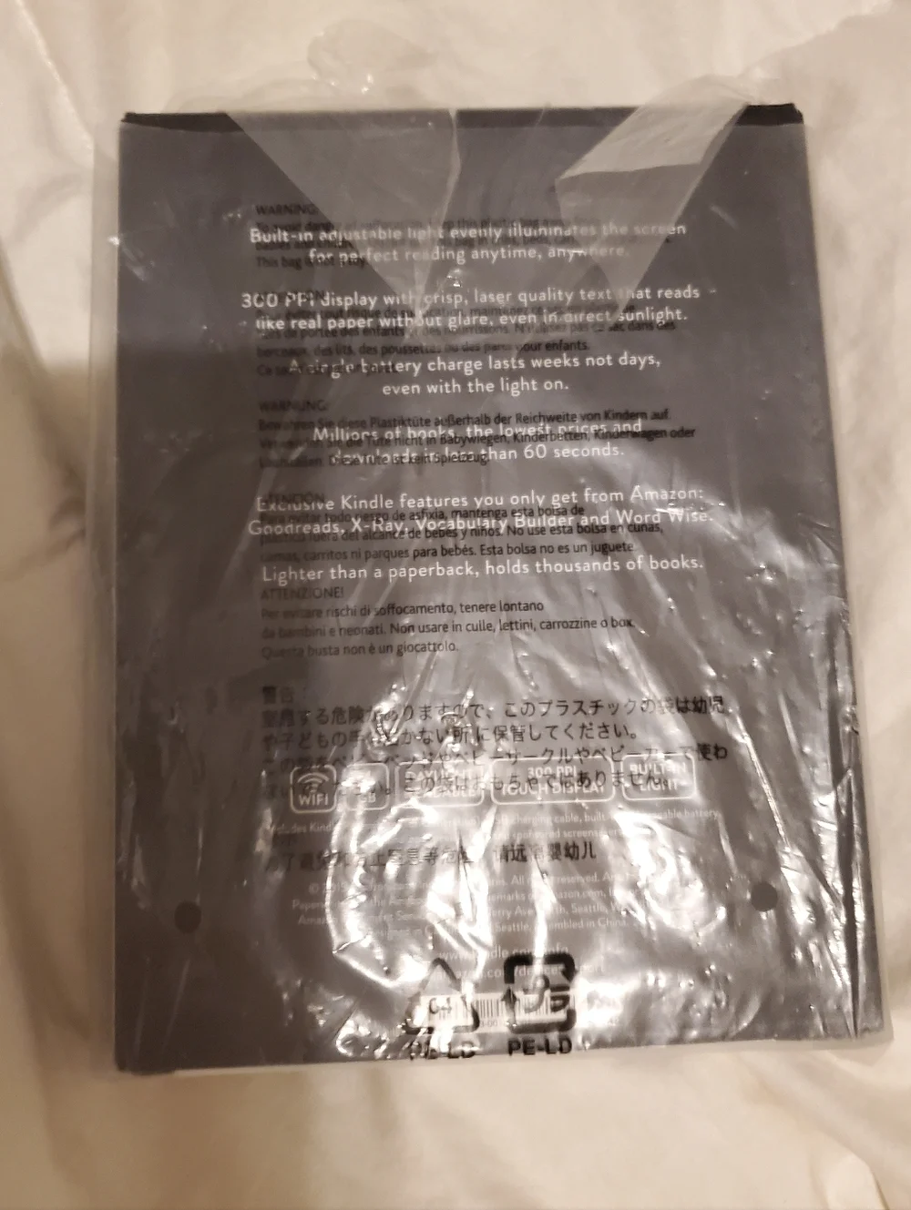 Brand New Amazon Kindle Paperwhite (7th Gen) 4GB, Wi-Fi, 7in